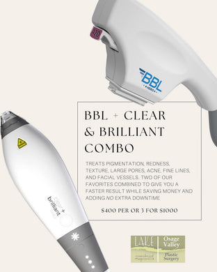 Clear + Brilliant and BBL (Photofacial) Combo Treatment- Osage Beach Office